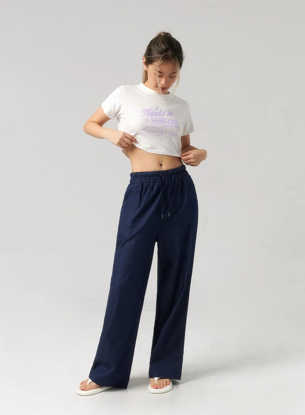 Denim Track Pants CU329