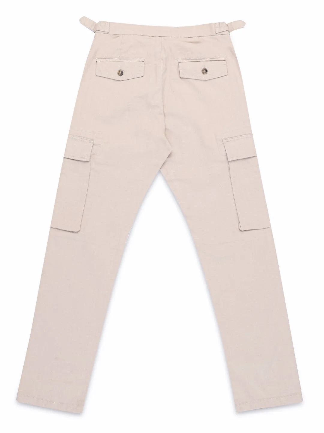 Fawn Cotton Stretch Cargo Pant