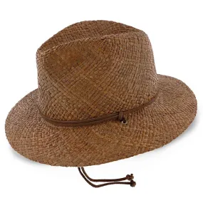 Grand Turk - Scala 100% Raffia Straw Fedora Hat