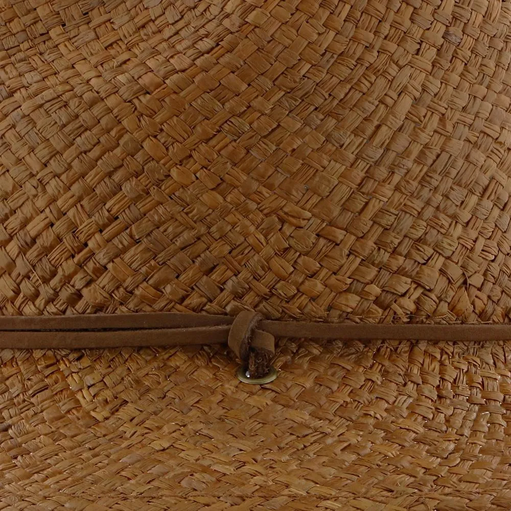 Grand Turk - Scala 100% Raffia Straw Fedora Hat