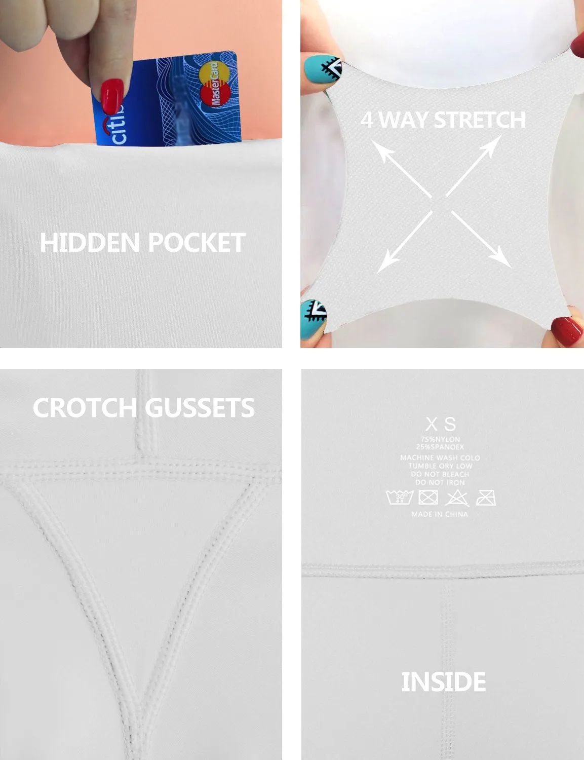 Hip Line Side Pockets Yoga Pants lightgray ins