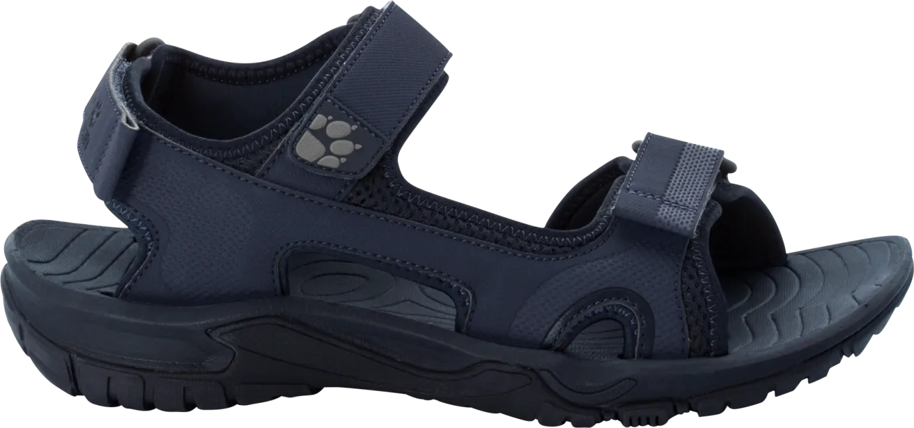 Jack Wolfskin Men&#x27;s Lakewood Cruise Sandal Blue/Grey | Buy Jack Wolfskin Men&#x27;s Lakewood Cruise Sandal Blue/Grey here | Outnorth