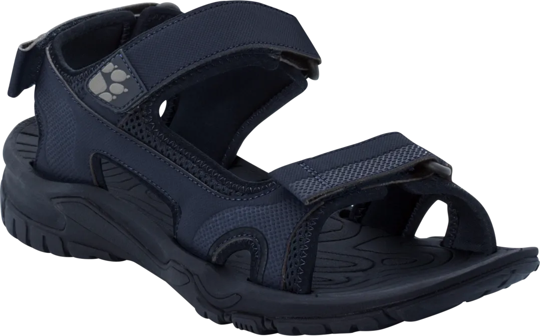 Jack Wolfskin Men&#x27;s Lakewood Cruise Sandal Blue/Grey | Buy Jack Wolfskin Men&#x27;s Lakewood Cruise Sandal Blue/Grey here | Outnorth