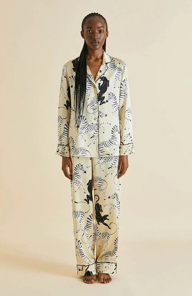 Lila Demy Silk Pajama Set - Last Piece!
