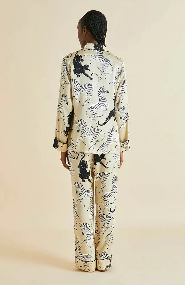 Lila Demy Silk Pajama Set - Last Piece!
