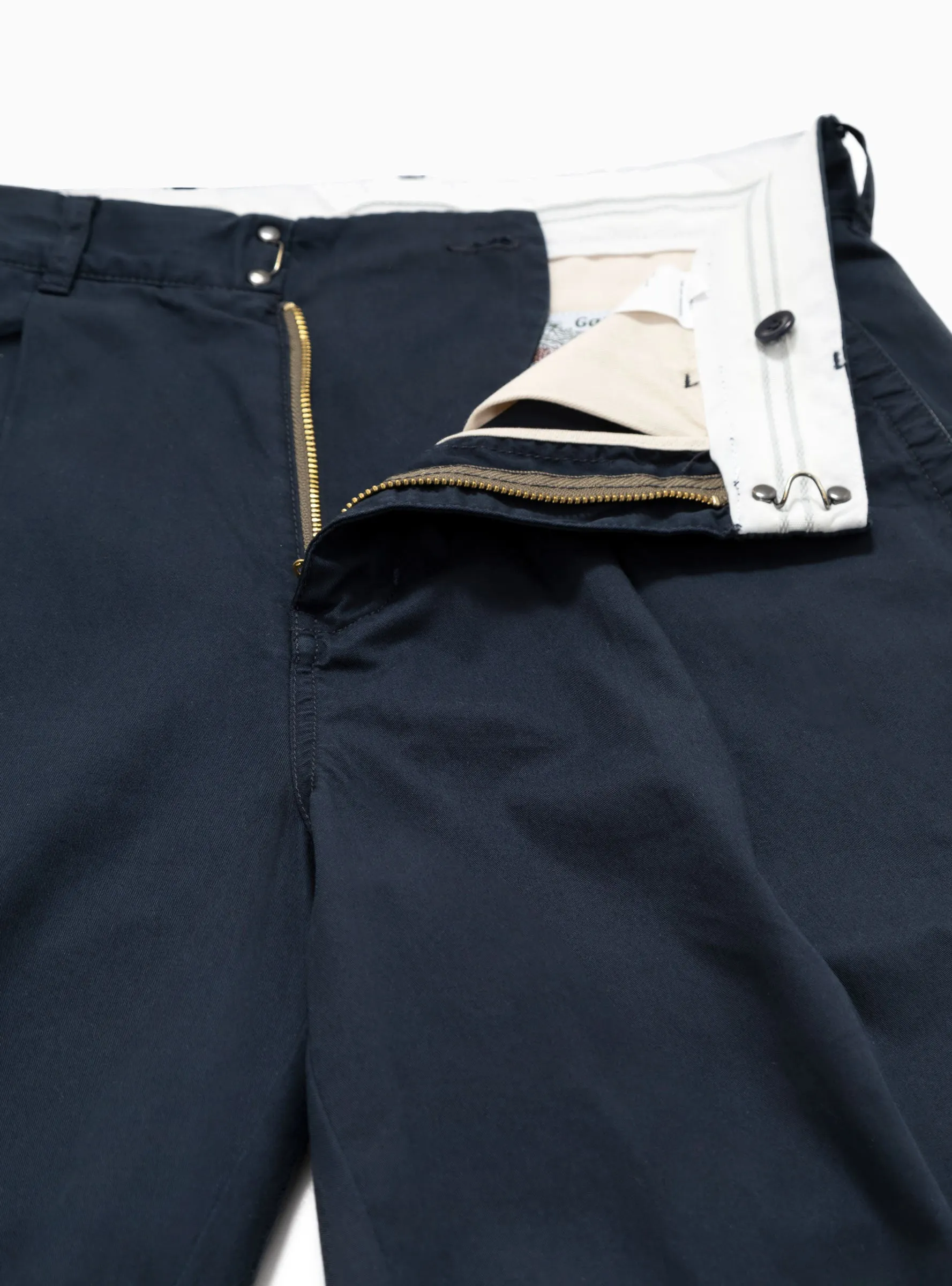 Manager Pleated Pant Navy