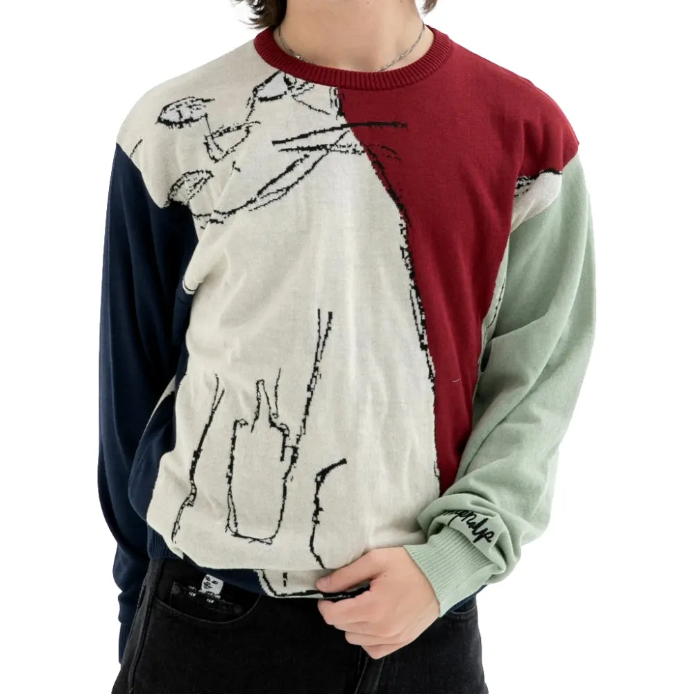 RIPNDIP NERMHOL KNIT SWEATER-MULTI