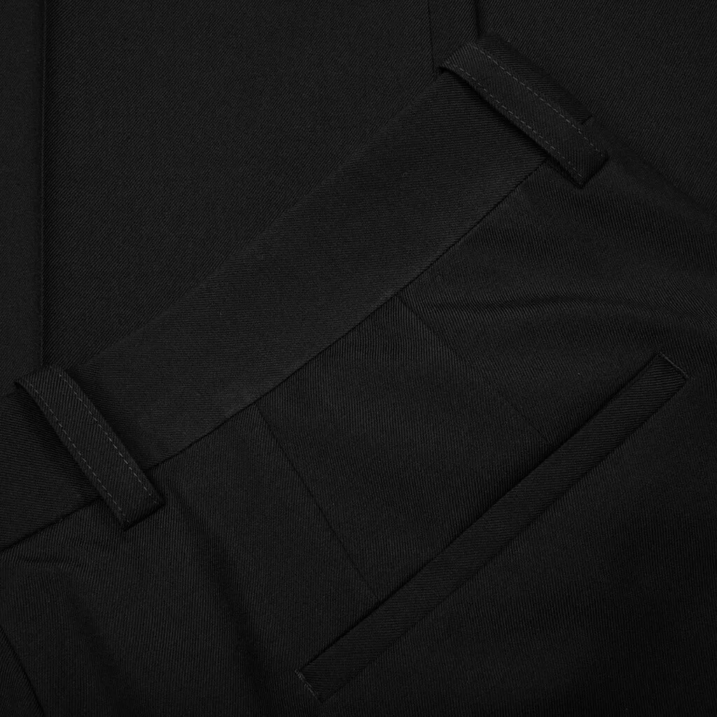 Straight Trouser - Black