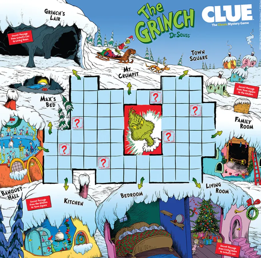 The OP Games Clue: The Grinch Board Game