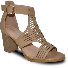 VANGELO Women Sandal MYTH-50 Heel Sandal Tan