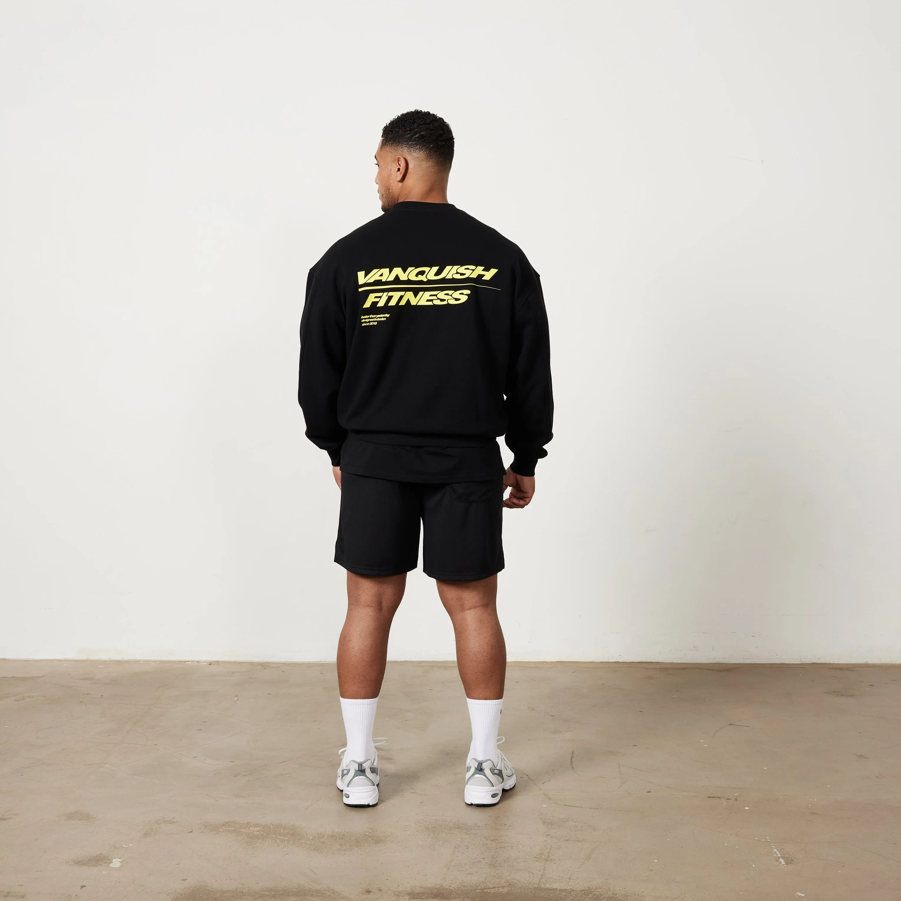 Vanquish Speed Black Oversized Sweater
