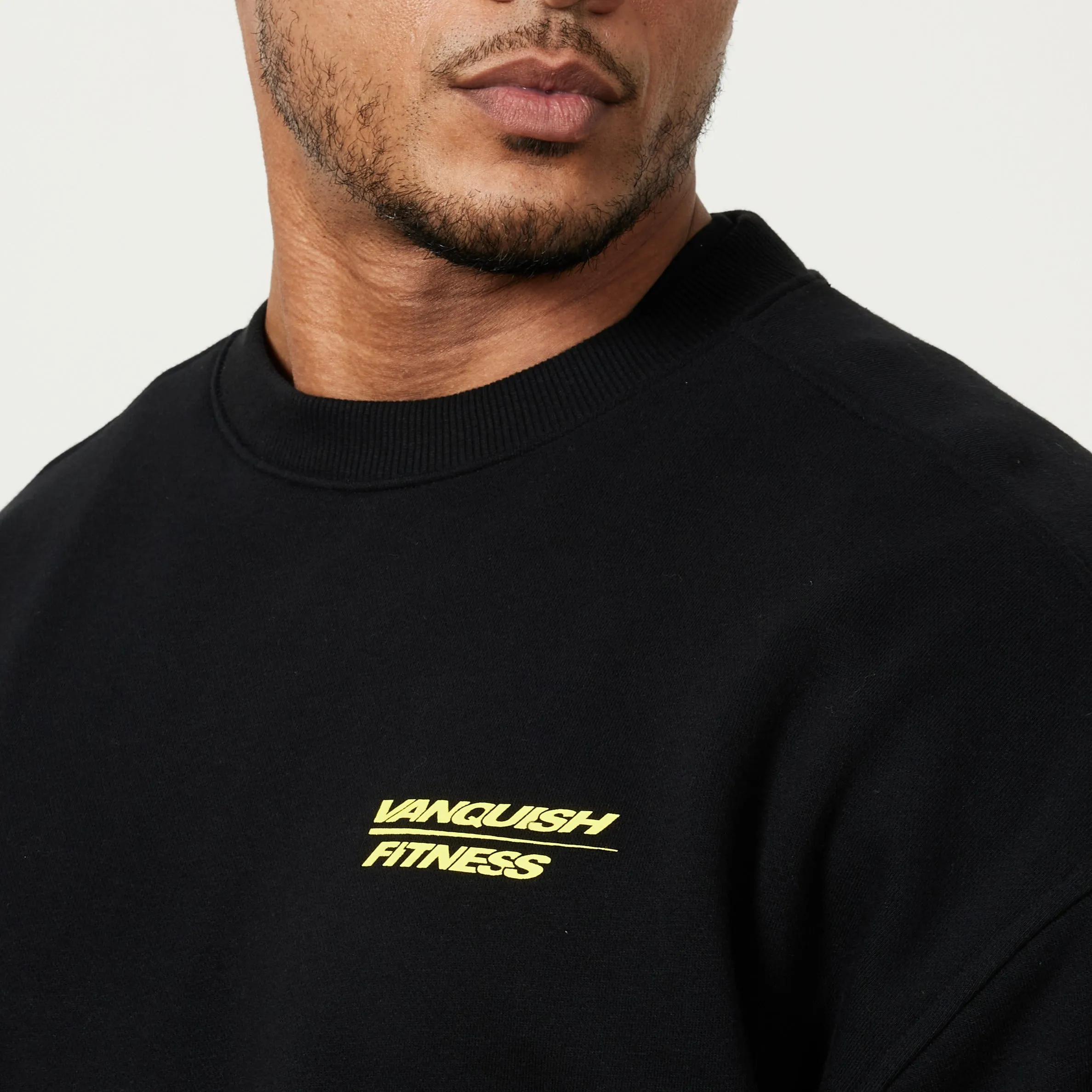 Vanquish Speed Black Oversized Sweater