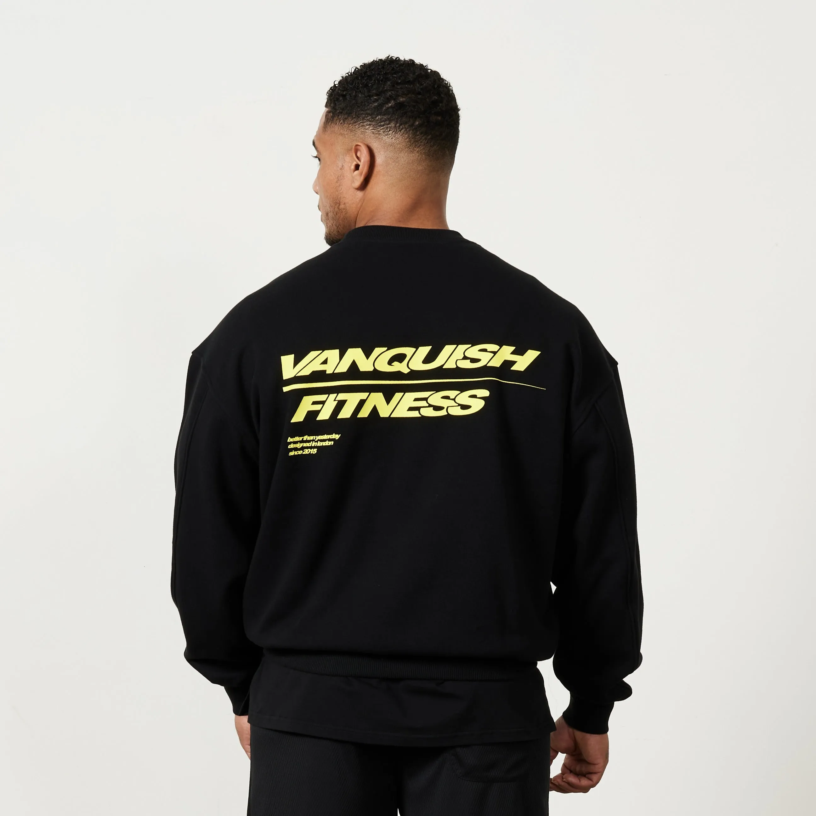 Vanquish Speed Black Oversized Sweater