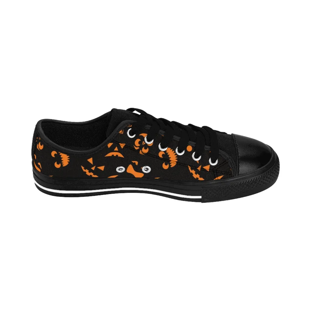 Women's Spooky Faces Lace-On Sneaker